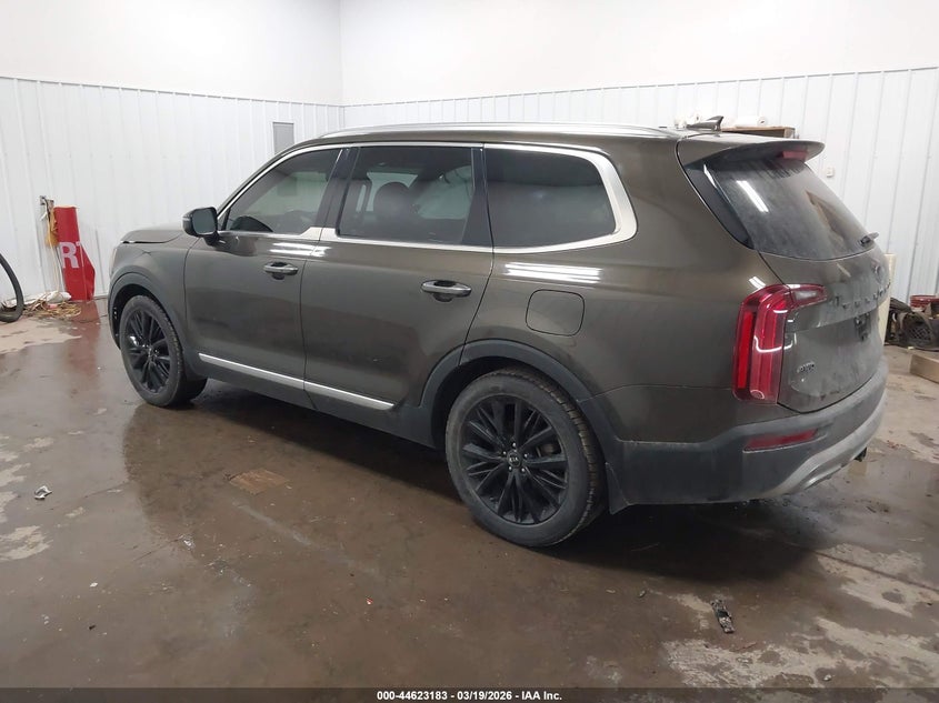 2021 Kia Telluride VIN 5XYP5DHC3MG123605 IAAI salvage auction — RIGHT SIDE, Regular (South Dakota), sold $6,200 on 2026-07-21 (photo 3)