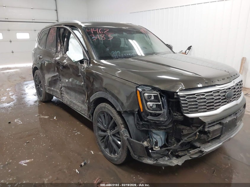 2021 Kia Telluride VIN 5XYP5DHC3MG123605 IAAI salvage auction — RIGHT SIDE, Regular (South Dakota), sold $6,200 on 2026-07-21 (photo 6)