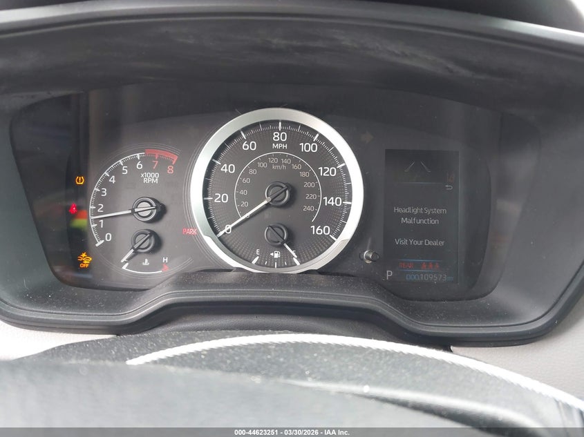 2020 Toyota Corolla VIN 5YFDPRAE3LP022984 IAAI salvage auction — FRONT END, Salvage (Texas), sold $3,500 on 2026-07-15 (photo 7)