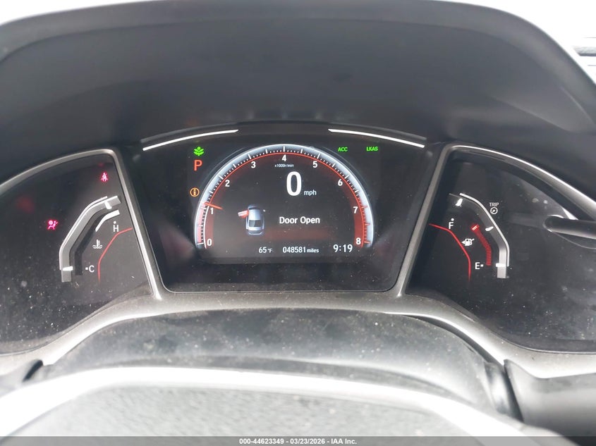 2020 Honda Civic VIN 2HGFC2F8XLH595452 IAAI salvage auction — SIDE, Salvage Title, sold $5,200 on 2026-07-26 (photo 7)