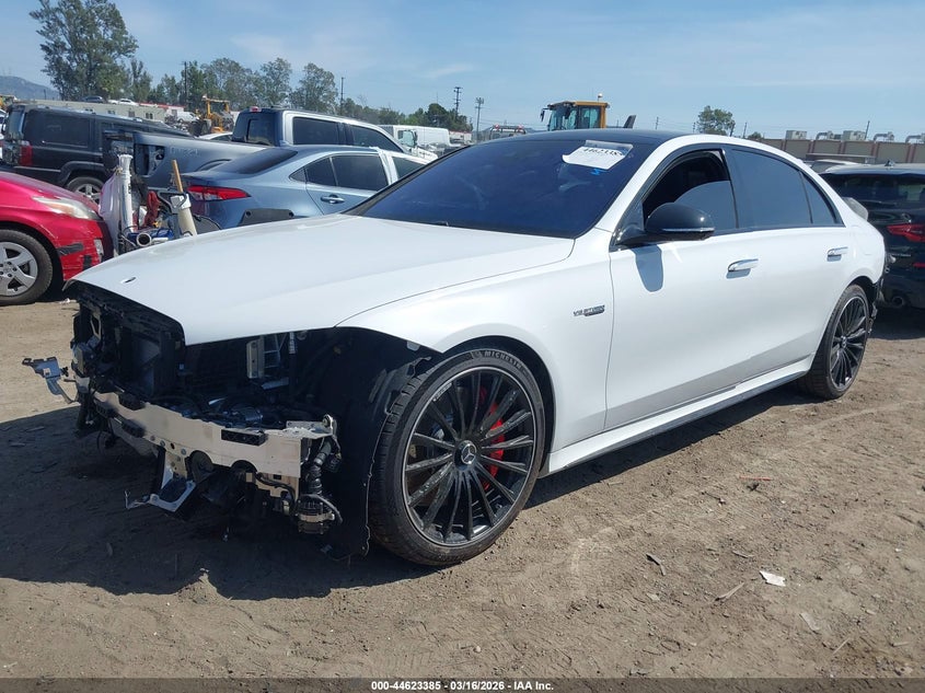 2025 Mercedes-benz VIN W1K6G8CB7SA319058 IAAI salvage auction — FRONT & REAR, Salvage (California), sold $80,500 on 2026-07-06 (photo 2)