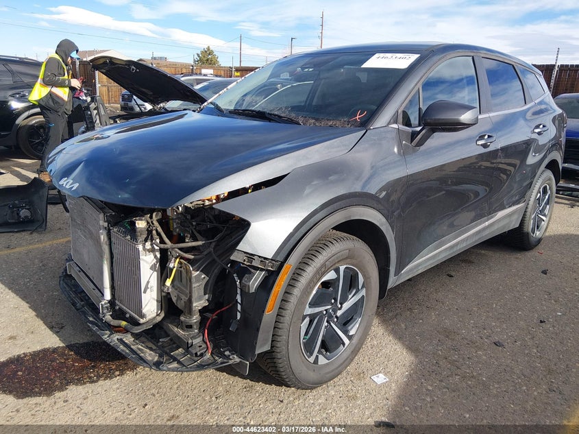 2023 Kia Sportage VIN KNDPUCAGXP7050664 IAAI salvage auction — FRONT END, Salvage (Colorado), sold $7,200 on 2026-07-07 (photo 2)