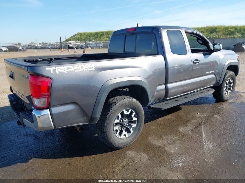 2017 Toyota Tacoma VIN 5TFSZ5AN5HX046898 IAAI salvage auction — LEFT SIDE, Salvage (California), sold $9,850 on 2026-07-22 (photo 4)