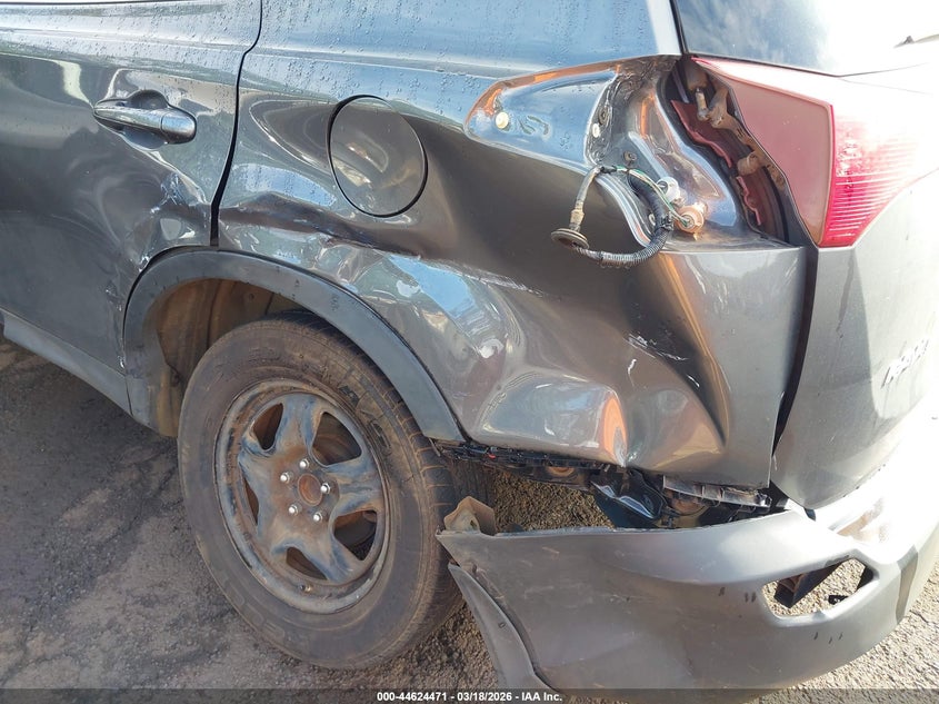 2014 Toyota Rav 4 VIN JTMZFREV9EJ008579 IAAI salvage auction — LEFT REAR, Salvage (Hawaii), sold $175 on 2026-07-14 (photo 6)