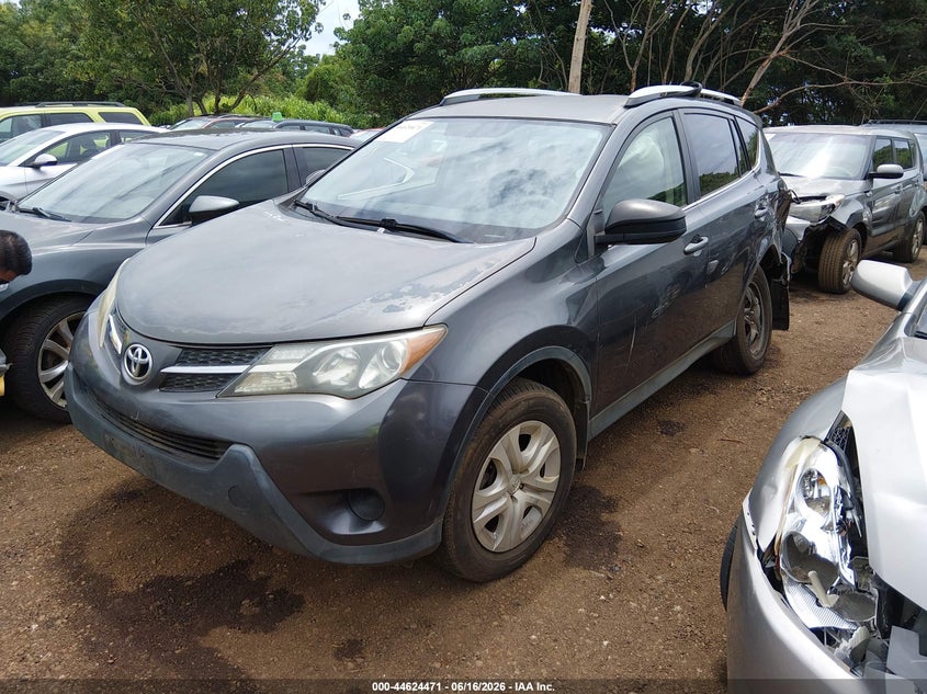 2014 Toyota Rav 4 VIN JTMZFREV9EJ008579 IAAI salvage auction — LEFT REAR, Salvage (Hawaii), sold $175 on 2026-07-14 (photo 2)