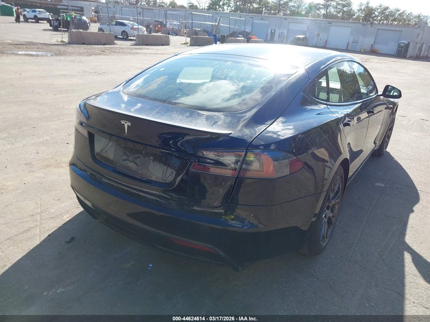 2021 Tesla Model s VIN 5YJSA1E56MF428517 IAAI salvage auction — MECHANICAL, Salvage Title, sold $12,600 on 2026-07-28 (photo 4)