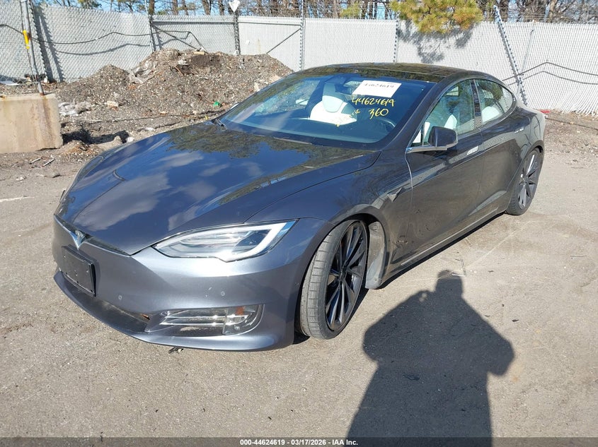 2018 Tesla Model s VIN 5YJSA1E40JF292050 IAAI salvage auction — ELECTRICAL, Salvage Title, sold $7,400 on 2026-07-28 (photo 2)