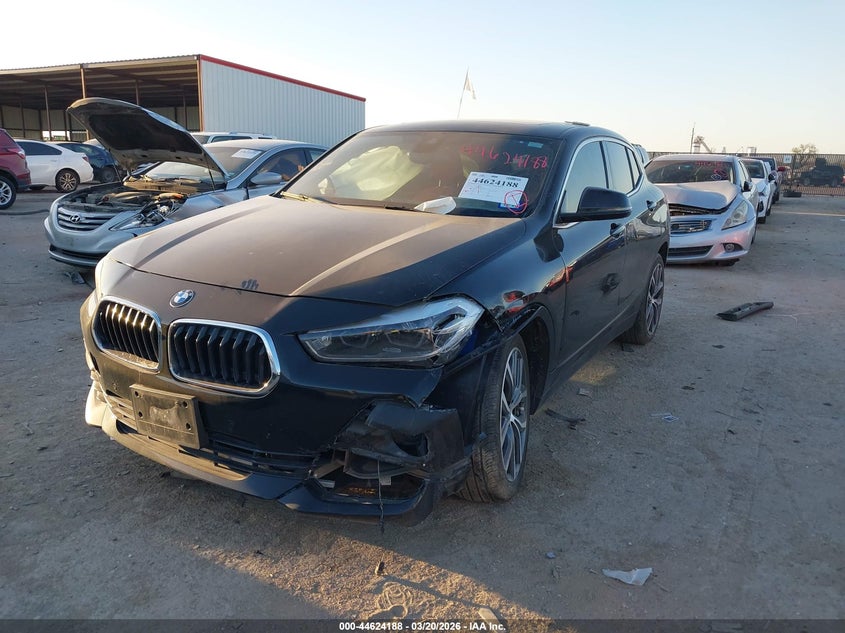 2022 BMW X2 VIN WBXYJ1C01N5T82165 IAAI salvage auction — RIGHT SIDE, Original (Texas), sold $5,000 on 2026-07-14 (photo 2)