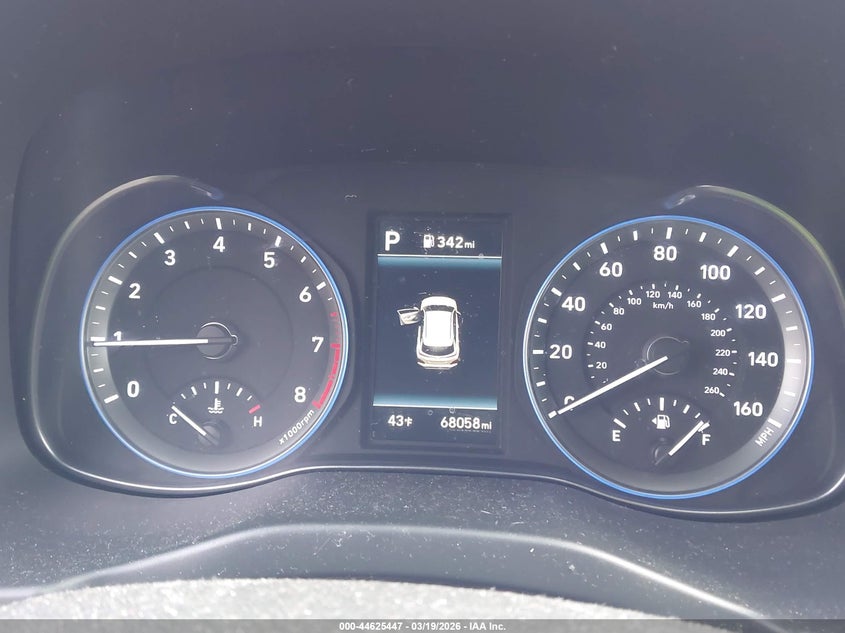 2021 Hyundai Kona VIN KM8K6CAA2MU678498 IAAI salvage auction — FRONT END, Salvage (Idaho), sold $1,550 on 2026-07-28 (photo 7)