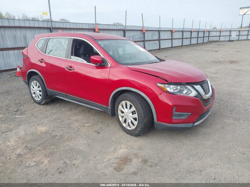 2017 Nissan Rogue VIN JN8AT2MT1HW402408 IAAI salvage auction — FRONT END, Salvage Title, sold $1,600 on 2026-07-22 (photo 1)