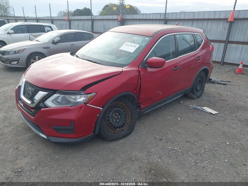 2017 Nissan Rogue VIN JN8AT2MT1HW402408 IAAI salvage auction — FRONT END, Salvage Title, sold $1,600 on 2026-07-22 (photo 2)