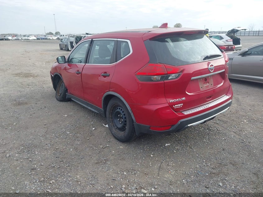 2017 Nissan Rogue VIN JN8AT2MT1HW402408 IAAI salvage auction — FRONT END, Salvage Title, sold $1,600 on 2026-07-22 (photo 3)