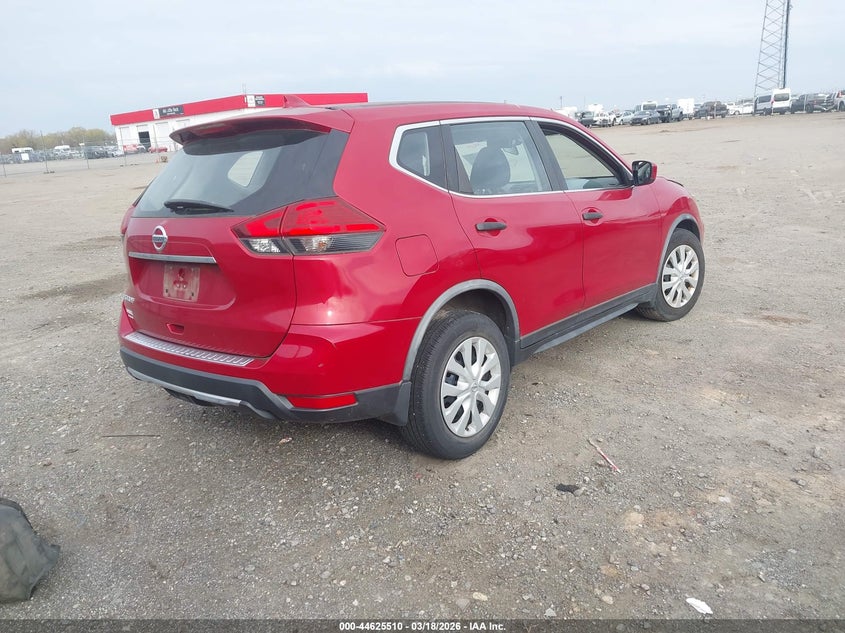 2017 Nissan Rogue VIN JN8AT2MT1HW402408 IAAI salvage auction — FRONT END, Salvage Title, sold $1,600 on 2026-07-22 (photo 4)