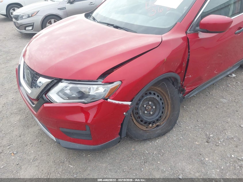 2017 Nissan Rogue VIN JN8AT2MT1HW402408 IAAI salvage auction — FRONT END, Salvage Title, sold $1,600 on 2026-07-22 (photo 6)