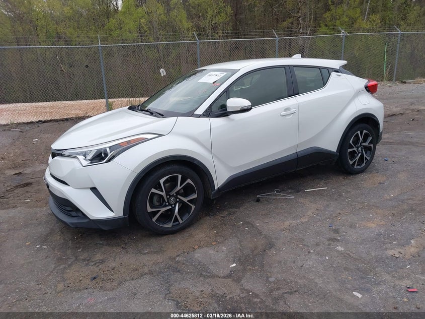 2019 Toyota C-hr VIN JTNKHMBX5K1052168 IAAI salvage auction — RIGHT FRONT, Salvage (Mississippi), sold $6,750 on 2026-07-15 (photo 2)