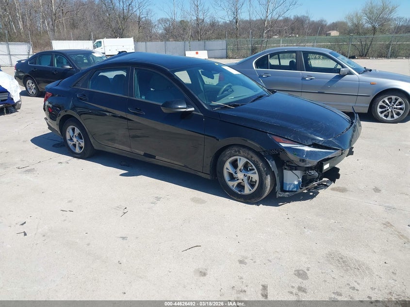 2021 Hyundai Elantra VIN 5NPLL4AG6MH050448 IAAI salvage auction — FRONT & REAR, Salvage (Idaho), sold $1,050 on 2026-07-28 (photo 1)