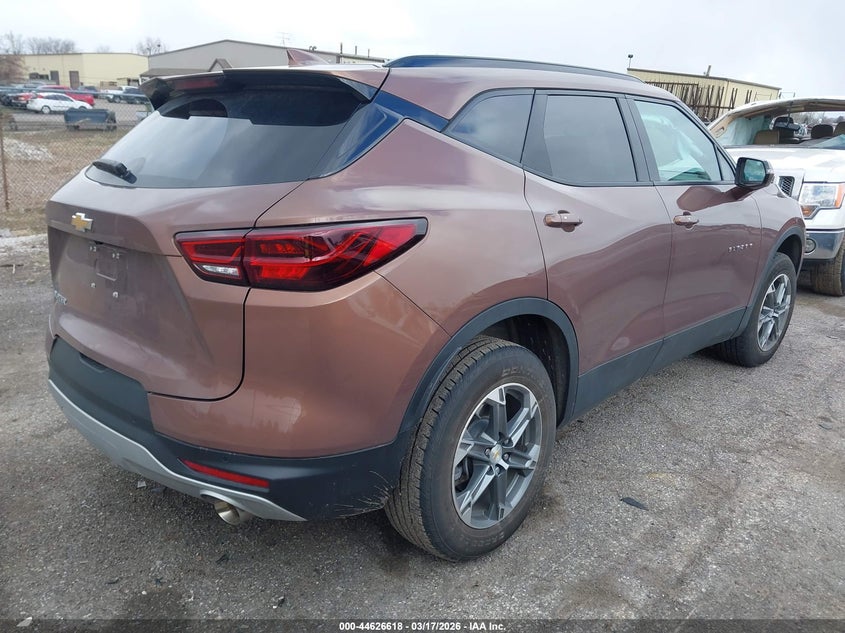 2024 Chevrolet Blazer VIN 3GNKBDR42RS169353 IAAI salvage auction — UNKNOWN, Clear (Michigan), sold $9,950 on 2026-07-23 (photo 4)