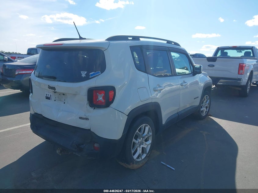 2017 Jeep Renegade VIN ZACCJABB7HPF59971 IAAI salvage auction — FRONT & REAR, Salvage Title, sold $1,900 on 2026-07-08 (photo 4)