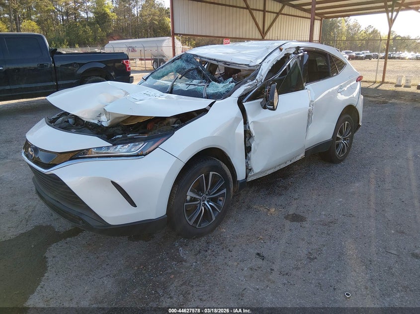 2022 Toyota Venza VIN JTEAAAAH8NJ115695 IAAI salvage auction — ROLLOVER, Salvage Title, sold $3,700 on 2026-07-08 (photo 2)