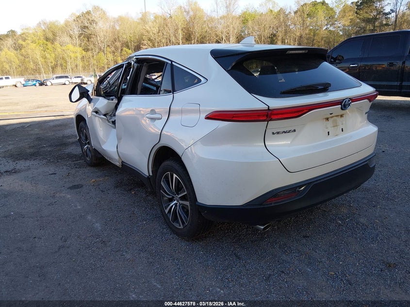 2022 Toyota Venza VIN JTEAAAAH8NJ115695 IAAI salvage auction — ROLLOVER, Salvage Title, sold $3,700 on 2026-07-08 (photo 3)