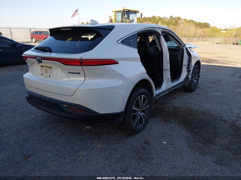 2022 Toyota Venza VIN JTEAAAAH8NJ115695 IAAI salvage auction — ROLLOVER, Salvage Title, sold $3,700 on 2026-07-08 (photo 4)