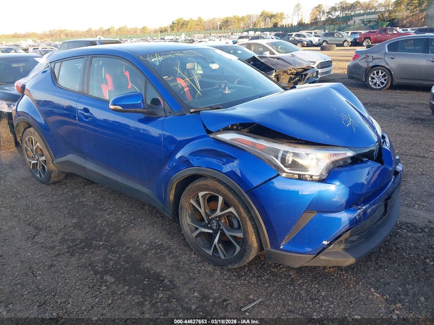 2018 Toyota C-hr VIN NMTKHMBX9JR048614 IAAI salvage auction — FRONT & REAR, Salvage Title, sold $4,400 on 2026-07-07 (photo 1)