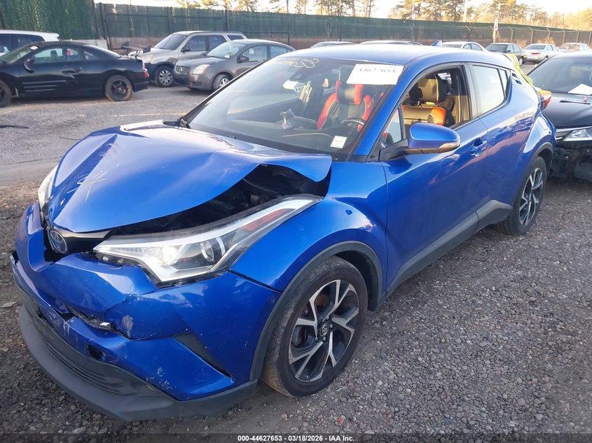 2018 Toyota C-hr VIN NMTKHMBX9JR048614 IAAI salvage auction — FRONT & REAR, Salvage Title, sold $4,400 on 2026-07-07 (photo 2)