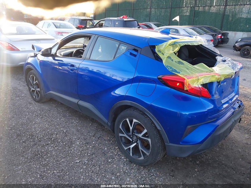 2018 Toyota C-hr VIN NMTKHMBX9JR048614 IAAI salvage auction — FRONT & REAR, Salvage Title, sold $4,400 on 2026-07-07 (photo 3)