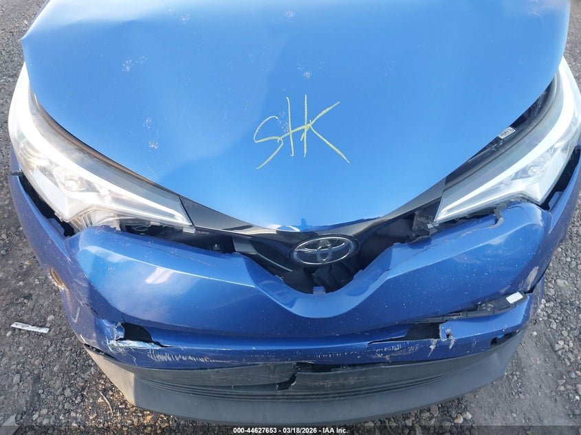 2018 Toyota C-hr VIN NMTKHMBX9JR048614 IAAI salvage auction — FRONT & REAR, Salvage Title, sold $4,400 on 2026-07-07 (photo 6)