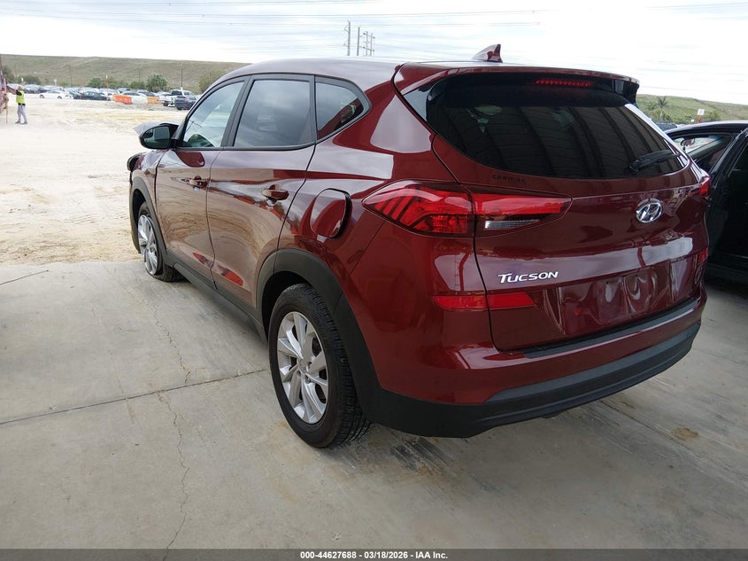 2020 Hyundai Tucson VIN KM8J23A42LU158205 IAAI salvage auction — FRONT END, Salvage Title, sold $2,100 on 2026-07-07 (photo 3)