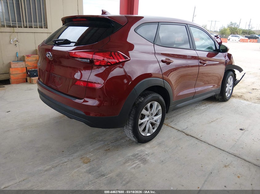 2020 Hyundai Tucson VIN KM8J23A42LU158205 IAAI salvage auction — FRONT END, Salvage Title, sold $2,100 on 2026-07-07 (photo 4)