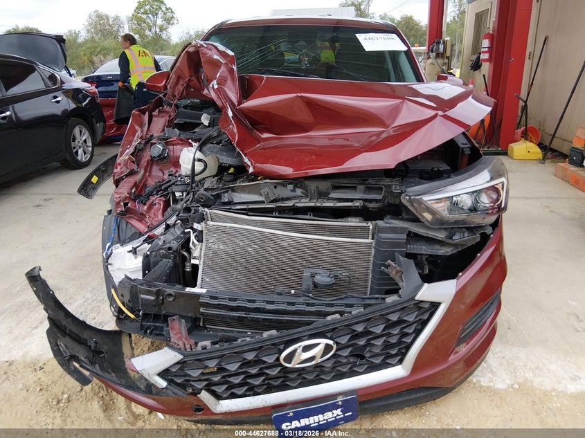 2020 Hyundai Tucson VIN KM8J23A42LU158205 IAAI salvage auction — FRONT END, Salvage Title, sold $2,100 on 2026-07-07 (photo 6)