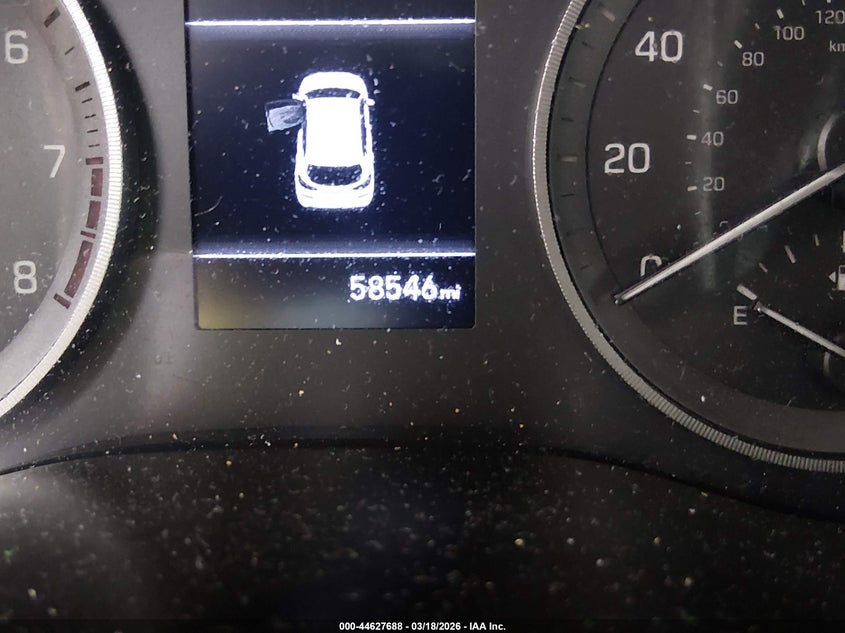 2020 Hyundai Tucson VIN KM8J23A42LU158205 IAAI salvage auction — FRONT END, Salvage Title, sold $2,100 on 2026-07-07 (photo 7)