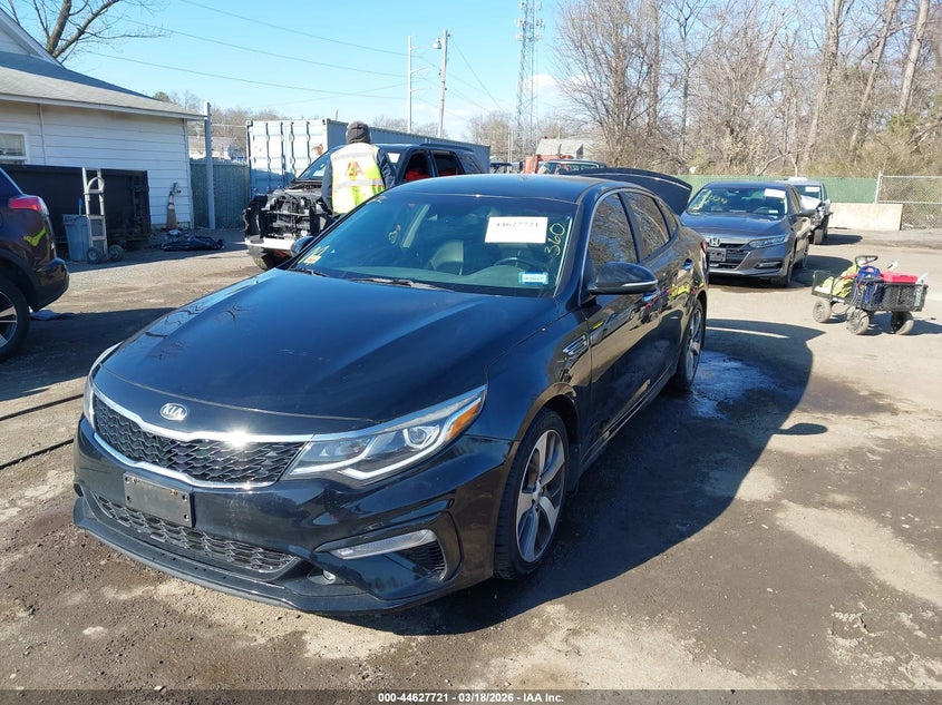 2019 Kia Optima VIN 5XXGT4L32KG332798 IAAI salvage auction — REAR END, Salvage - Greater Than 75% (Maryland), sold $2,650 on 2026-07-08 (photo 2)