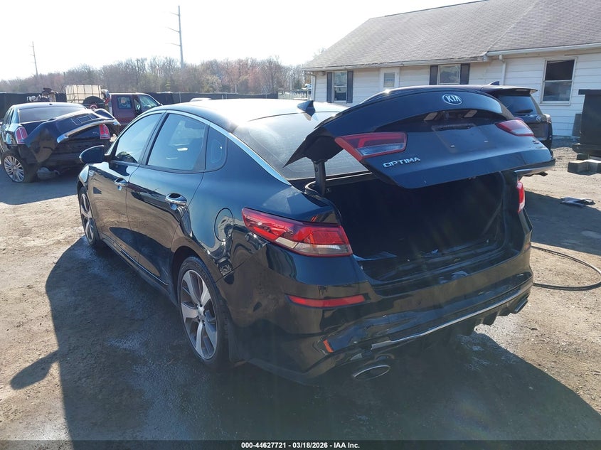 2019 Kia Optima VIN 5XXGT4L32KG332798 IAAI salvage auction — REAR END, Salvage - Greater Than 75% (Maryland), sold $2,650 on 2026-07-08 (photo 3)