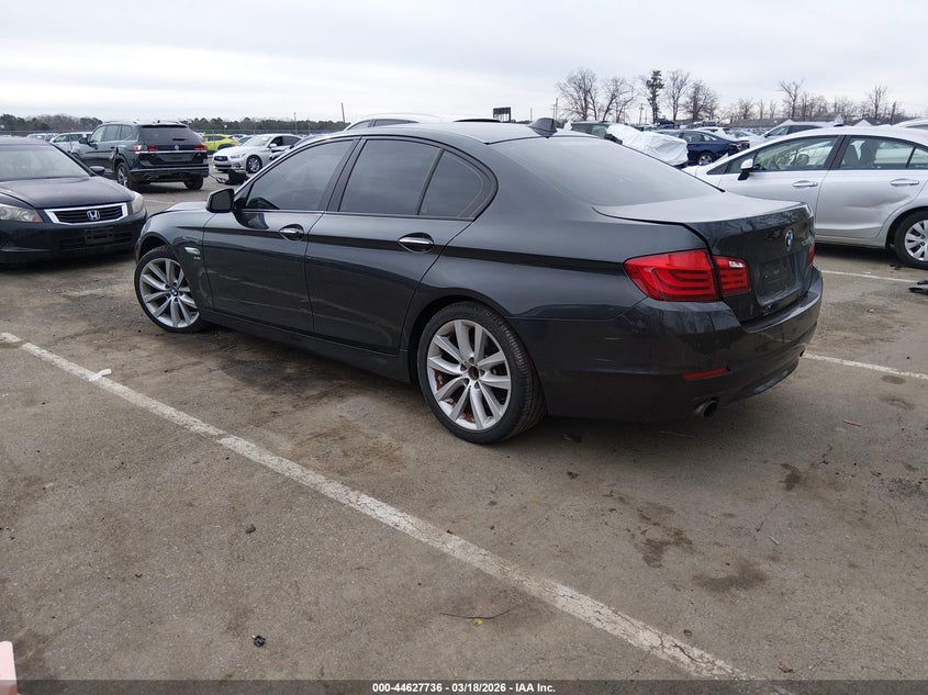 2012 BMW 5er VIN WBAFU7C53CDU61959 IAAI salvage auction — RIGHT FRONT, Salvage (New Jersey), sold $800 on 2026-07-06 (photo 3)