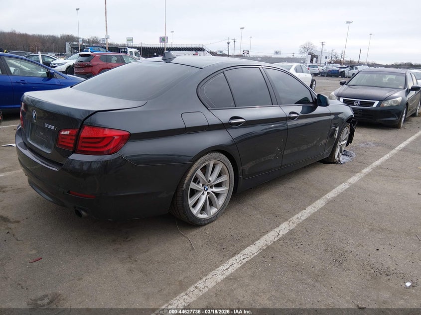 2012 BMW 5er VIN WBAFU7C53CDU61959 IAAI salvage auction — RIGHT FRONT, Salvage (New Jersey), sold $800 on 2026-07-06 (photo 4)