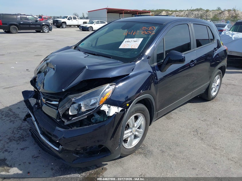 2022 Chevrolet Trax VIN KL7CJKSM9NB544270 IAAI salvage auction — FRONT END, Salvage Title, sold $925 on 2026-07-23 (photo 2)