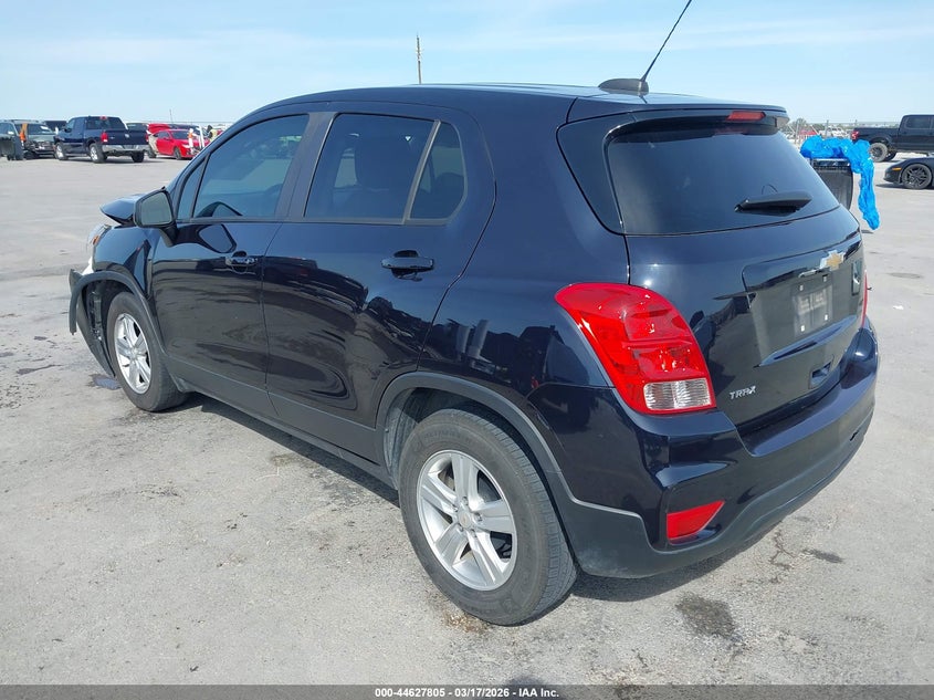 2022 Chevrolet Trax VIN KL7CJKSM9NB544270 IAAI salvage auction — FRONT END, Salvage Title, sold $925 on 2026-07-23 (photo 3)
