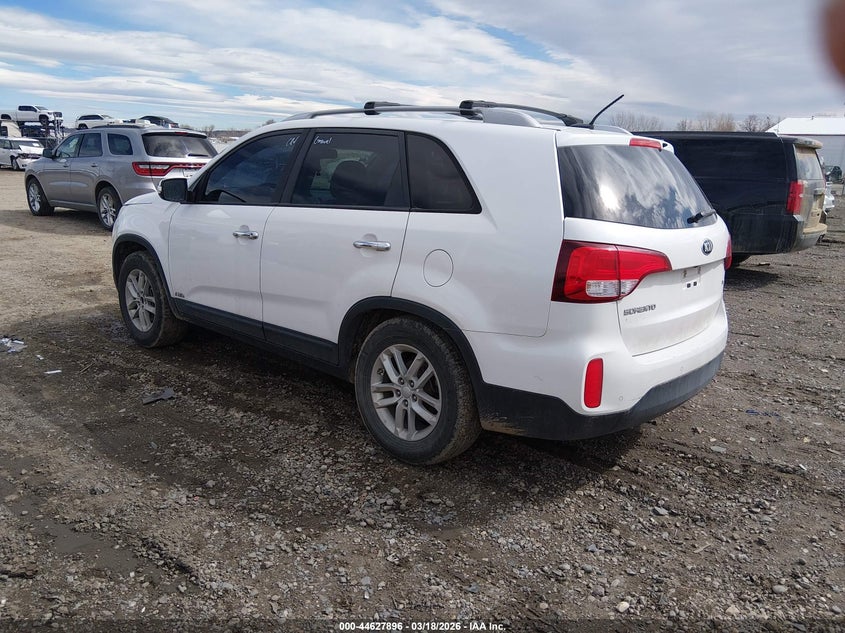 2015 Kia Sorento VIN 5XYKTDA65FG561937 IAAI salvage auction — RIGHT FRONT, Salvage (Texas), sold $25 on 2026-07-29 (photo 3)