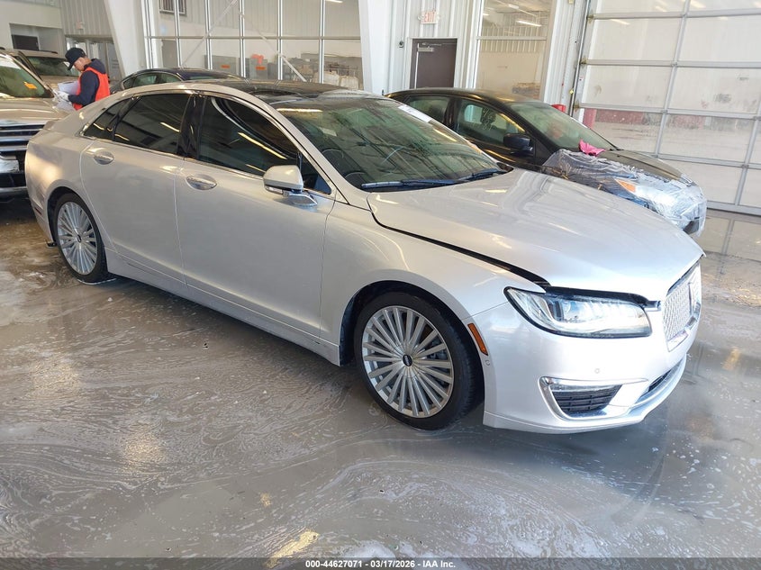 2017 Lincoln Mkz VIN 3LN6L5EC7HR605609 IAAI salvage auction — FRONT END, Salvage Title, sold $1,050 on 2026-07-18 (photo 1)