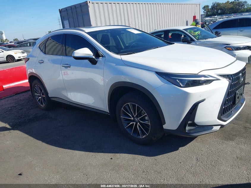 2025 Lexus Nx VIN 2T2AKCEZ3SC031903 IAAI salvage auction — FRONT END, Salvage (California), sold $23,500 on 2026-07-09 (photo 1)