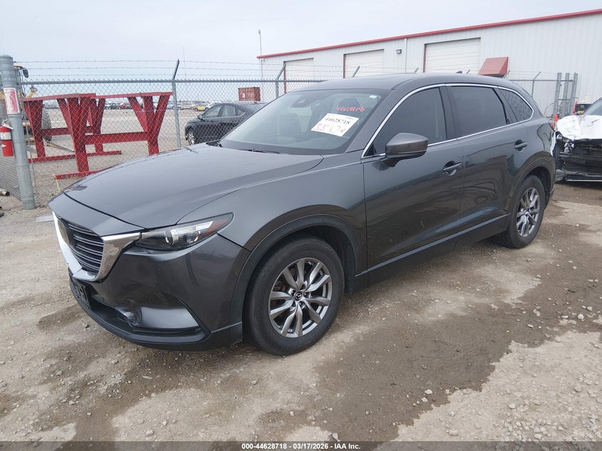 2018 Mazda Cx-9 VIN JM3TCBCY8J0213109 IAAI salvage auction — HAIL, Salvage (Kansas), sold $6,050 on 2026-07-10 (photo 2)