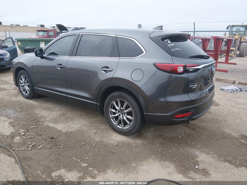 2018 Mazda Cx-9 VIN JM3TCBCY8J0213109 IAAI salvage auction — HAIL, Salvage (Kansas), sold $6,050 on 2026-07-10 (photo 3)