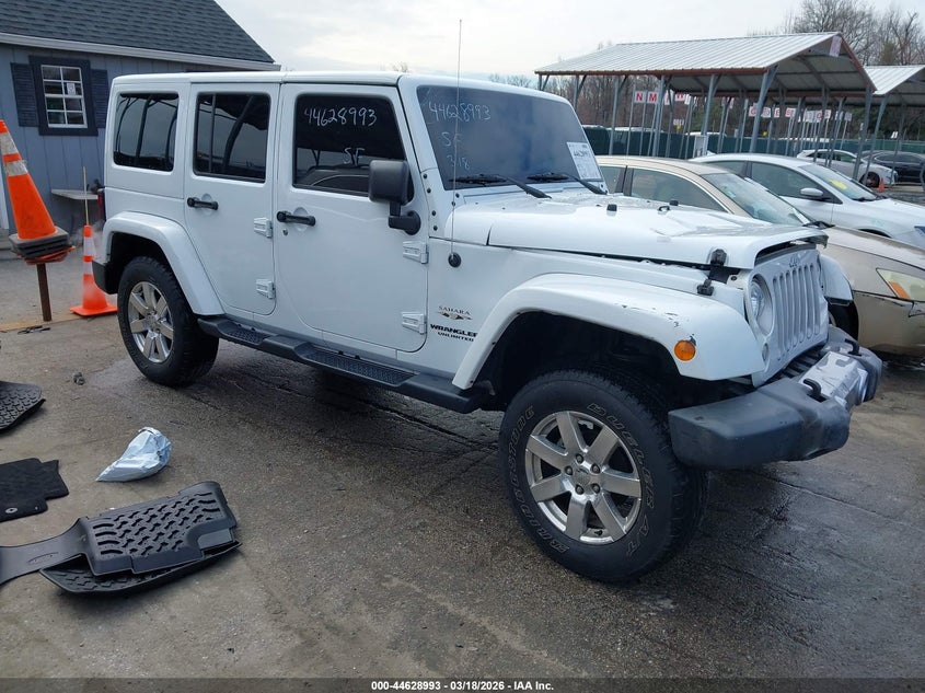 2017 Jeep Wrangler / VIN 1C4HJWEG8HL712663 — IAAI salvage auction photo