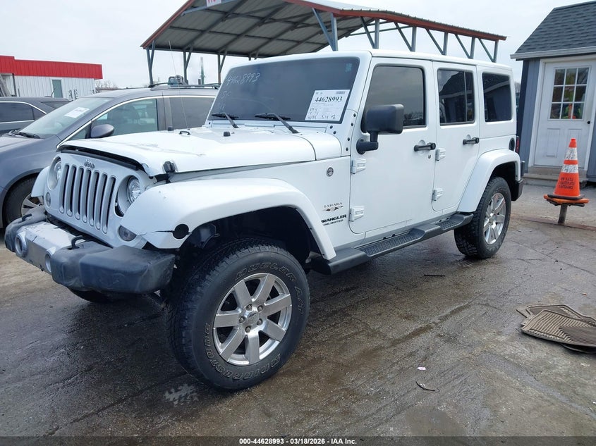 2017 Jeep Wrangler / VIN 1C4HJWEG8HL712663 IAAI salvage auction — FRONT END, Salvage - Greater Than 75% (Maryland), sold $8,800 on 2026-07-30 (photo 2)