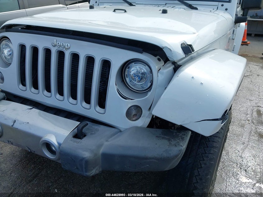 2017 Jeep Wrangler / VIN 1C4HJWEG8HL712663 IAAI salvage auction — FRONT END, Salvage - Greater Than 75% (Maryland), sold $8,800 on 2026-07-30 (photo 6)