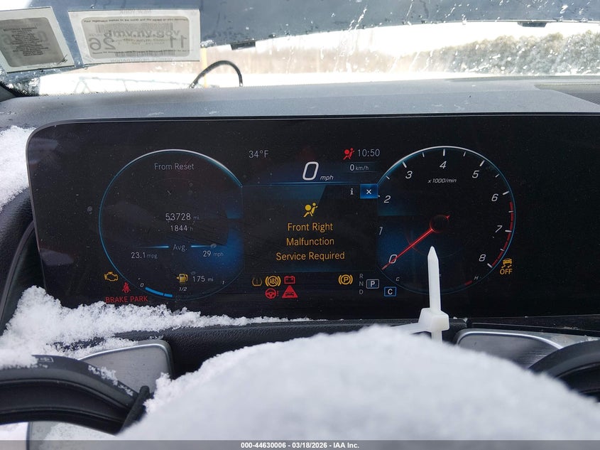 2023 Mercedes-benz Glb VIN W1N4M4HB2PW276358 IAAI salvage auction — FRONT END, Salvage Title, sold $9,150 on 2026-07-17 (photo 7)