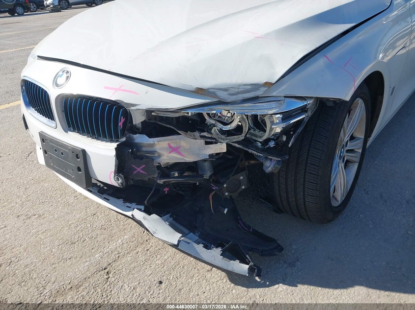 2018 BMW 3er VIN WBA8E1C58JA762566 IAAI salvage auction — FRONT END, Salvage Title, sold $3,200 on 2026-07-22 (photo 6)