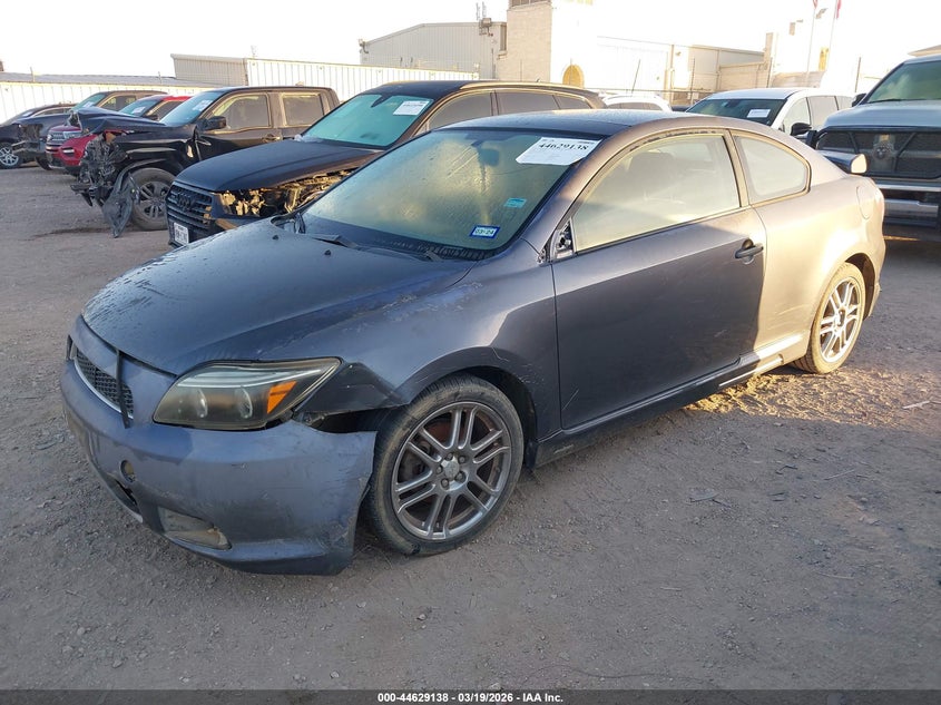 2008 Scion Tc VIN JTKDE167080273389 IAAI salvage auction — FRONT & REAR, Bill Of Sale (Texas), sold $150 on 2026-08-03 (photo 2)